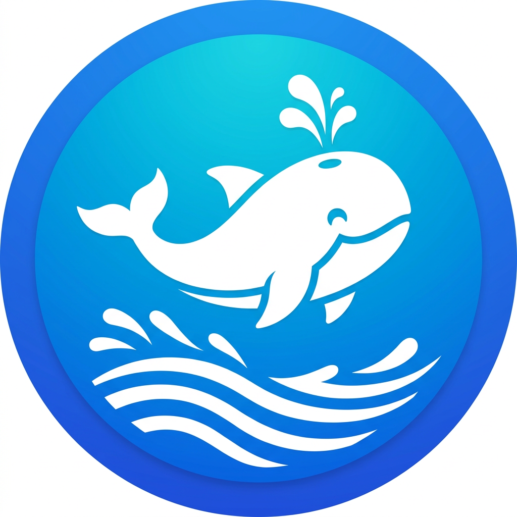 蓝鲸加速器 Logo